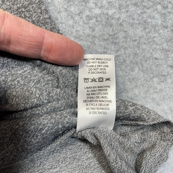 Obey Raglan T-Shirt Men’s Large Green Gray Made in USA Spellout Vintage Skate - Picture 5 of 9